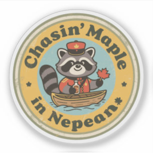 Vintage Nepean Ontario Raccoon Gift