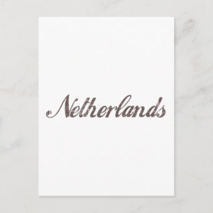 Vintage Netherlands Postcard