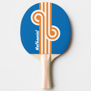 Vintage New Amsterdam Stripe Loop with Name Ping Pong Paddle