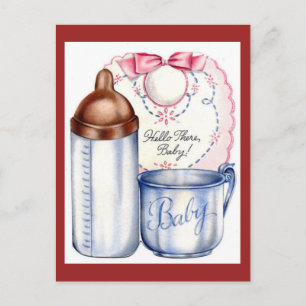 Vintage New Arrival Postcard