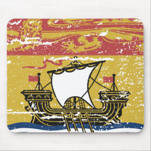 Vintage NEW BRUNSWICK Flag Mouse Mat