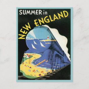 Vintage New England Postcard