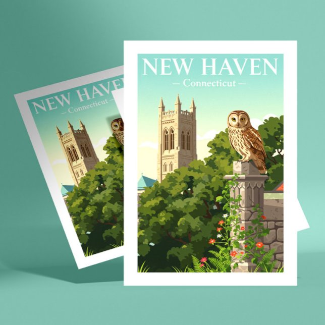 Vintage New Haven Connecticut Postcard (Creator Uploaded)