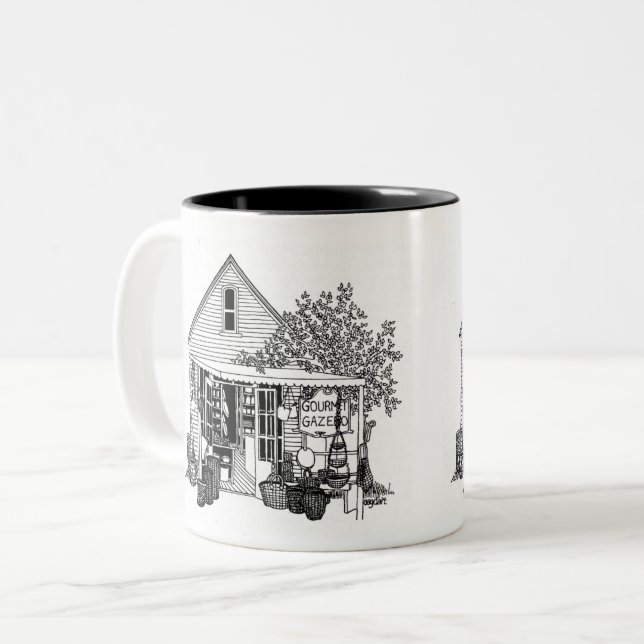 Vintage New Hope PA Coffee Mug (Front Left)