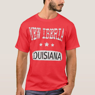 Vintage New Iberia Louisiana  T-Shirt