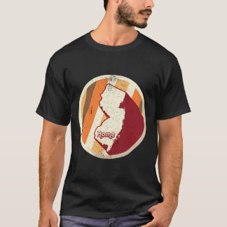 Vintage New Jersey Hoodie State Home Retro T-Shirt