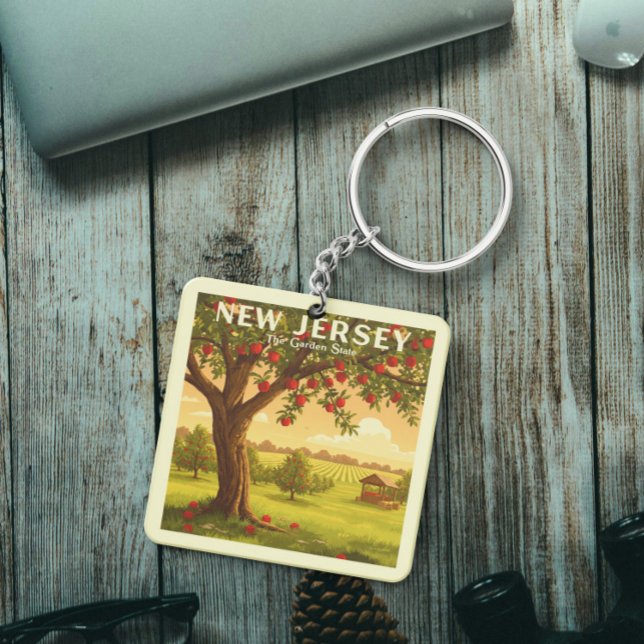 Vintage New Jersey Key Ring (Creator Uploaded)