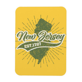 Vintage New Jersey Magnet