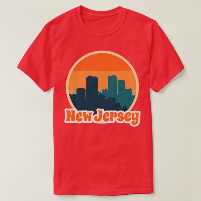 Vintage New Jersey T-Shirt (Design Front)