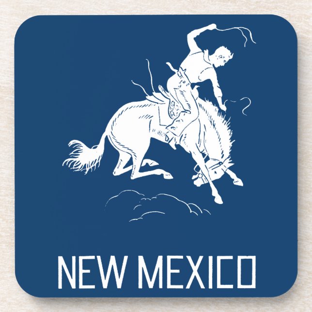 Vintage New Mexico Coaster (Front)