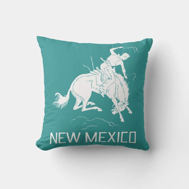 Vintage New Mexico Cushion (Front)