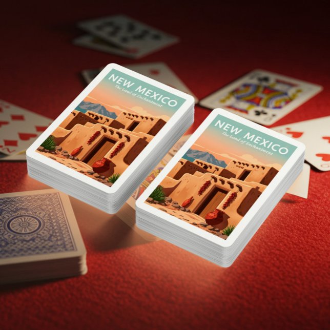 Vintage New Mexico Playing Cards (Creator Uploaded)