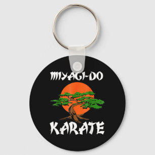 Vintage New Miyagi-Do Karate Cool Bonsai Tree Gift Key Ring