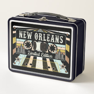Vintage New Orleans City Limited Edition Metal Lunch Box