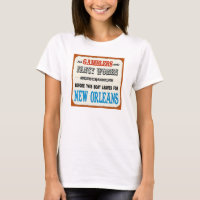 Vintage New Orleans Gamblers Poster