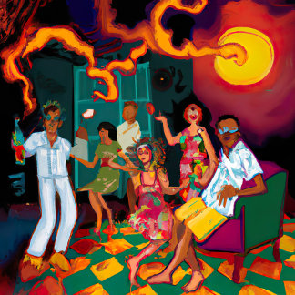 Vintage New Orleans | Jazz Fest Party Poster