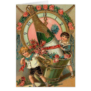 Vintage New Year Greeting