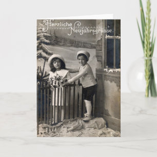 Vintage: New Year - Holiday Card