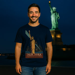 Vintage New York 1927 Art Deco T-Shirt