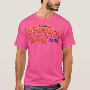 Vintage New York Baseball Est 1962 Baseball Lover T-Shirt