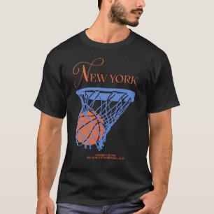 Vintage New York Basketball Retro NY Sport Design T-Shirt