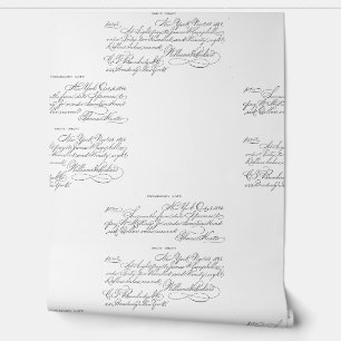 Vintage New York Business Office  Wallpaper