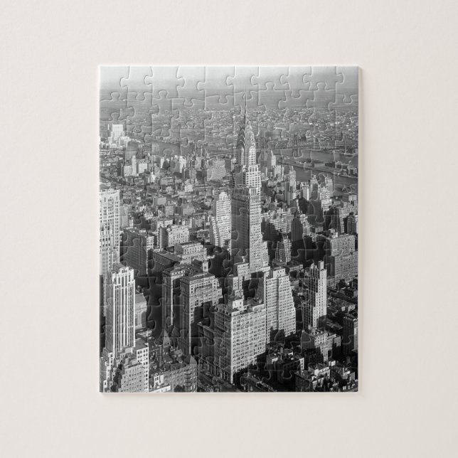 Vintage New York City Jigsaw Puzzle (Vertical)