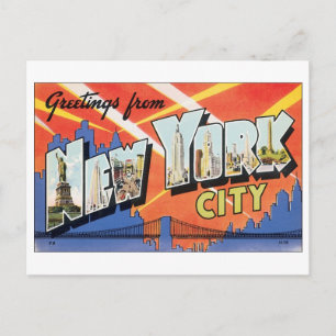 Vintage New York City Postcard