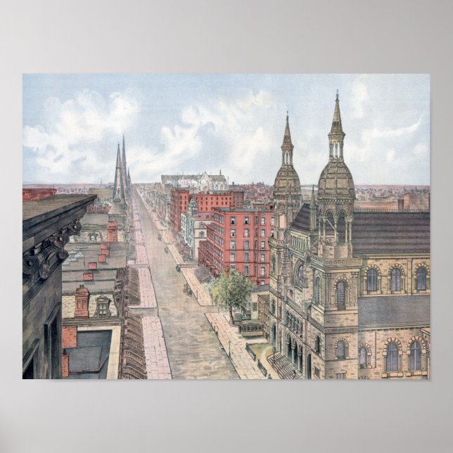 Vintage New York City Poster (Front)