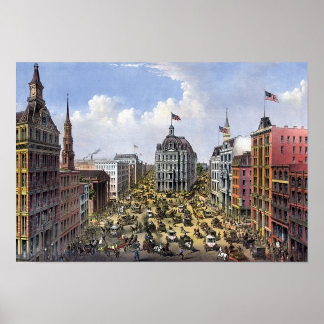 Vintage New York City Poster (Front)