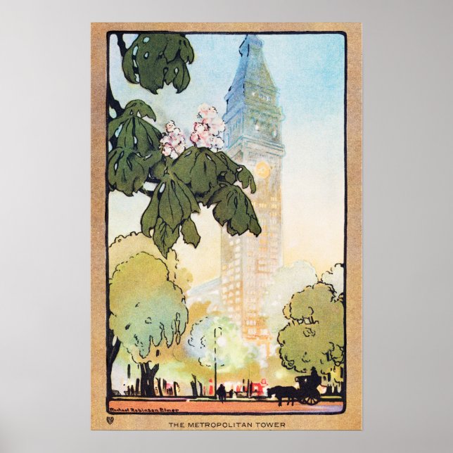 Vintage New York City Poster (Front)