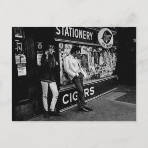 Vintage New York City St. Mark's Place Hippies Postcard