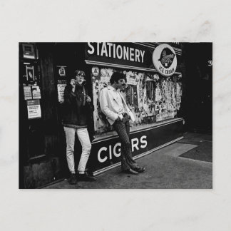 Vintage New York City St. Mark's Place Hippies Postcard