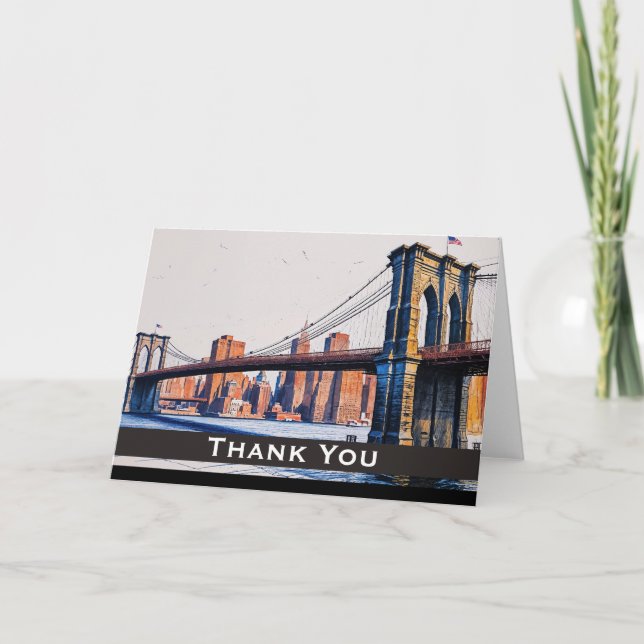 Vintage New York City Thank You (Front)