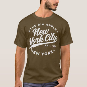 Vintage New York City The Big Apple USA T-Shirt