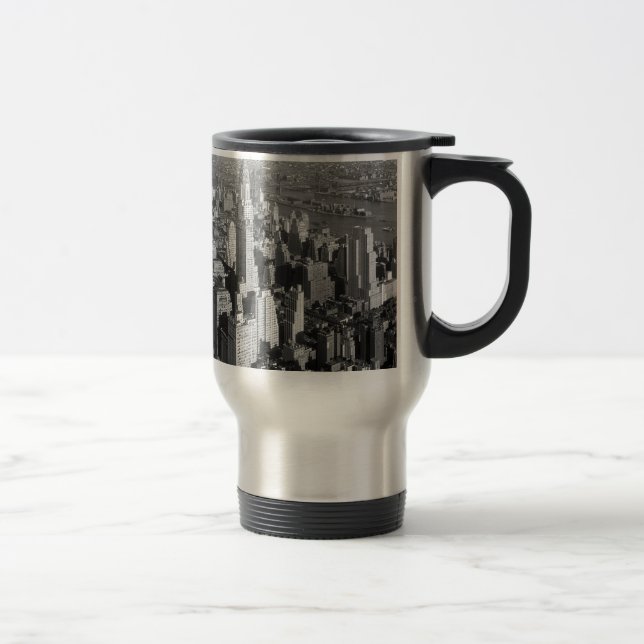 Vintage New York City Travel Mug (Right)