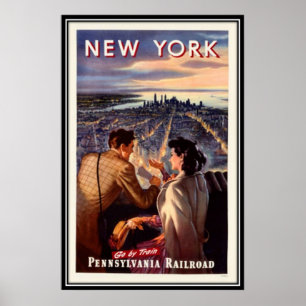 Vintage New York City, USA - Poster
