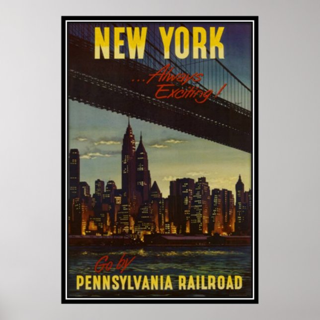 Vintage New York City, USA - Poster (Front)