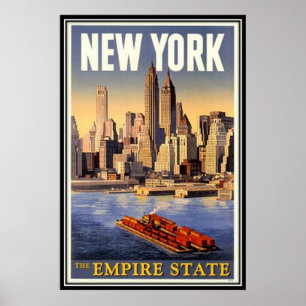 Vintage New York City, USA - Poster
