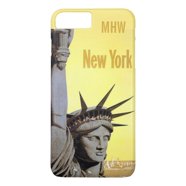 Vintage New York custom monogram cases (Back)