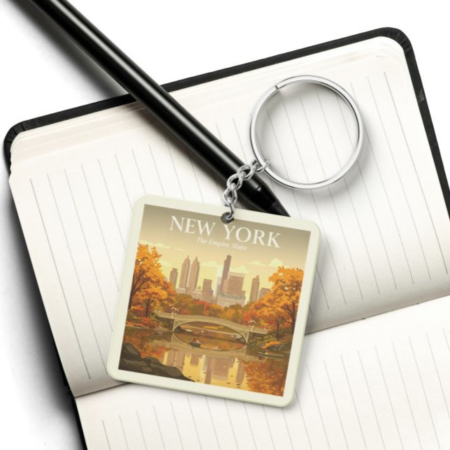  Vintage New York Key Ring (Creator Uploaded)