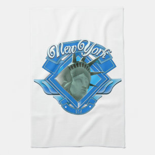 Vintage New York Liberty Logo Tea Towel