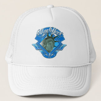 Vintage New York Liberty Logo Trucker Hat