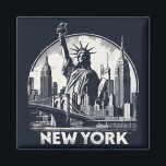 Vintage New York Magnet<br><div class="desc">Vintage New York</div>
