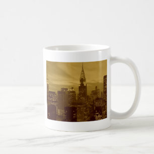 Vintage New York Manhattan Coffee Mug