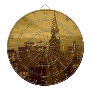 Vintage New York Manhattan Dartboard