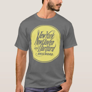 Vintage New York New Haven and Hartford Railroad N T-Shirt
