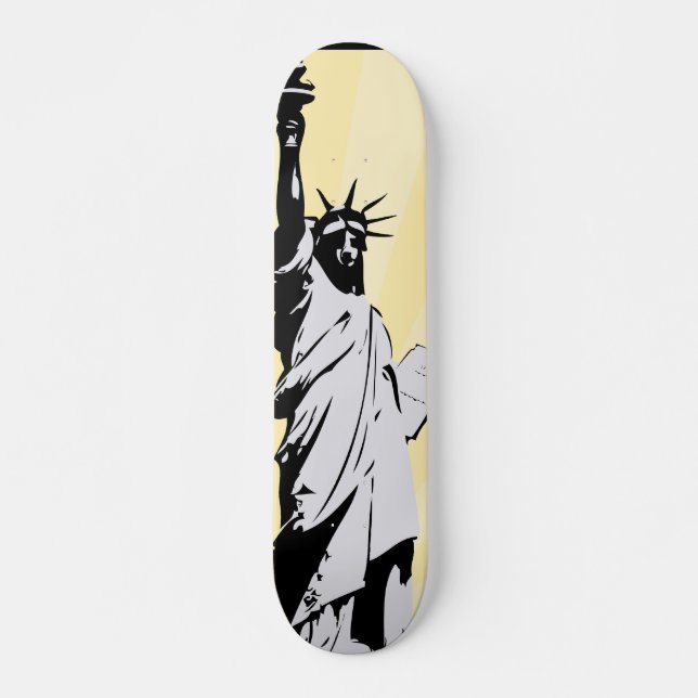 Vintage New York Skateboard (Front)