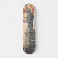 Vintage New York Skateboard
