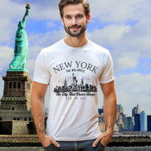 Vintage New York Skyline | The Big Apple 